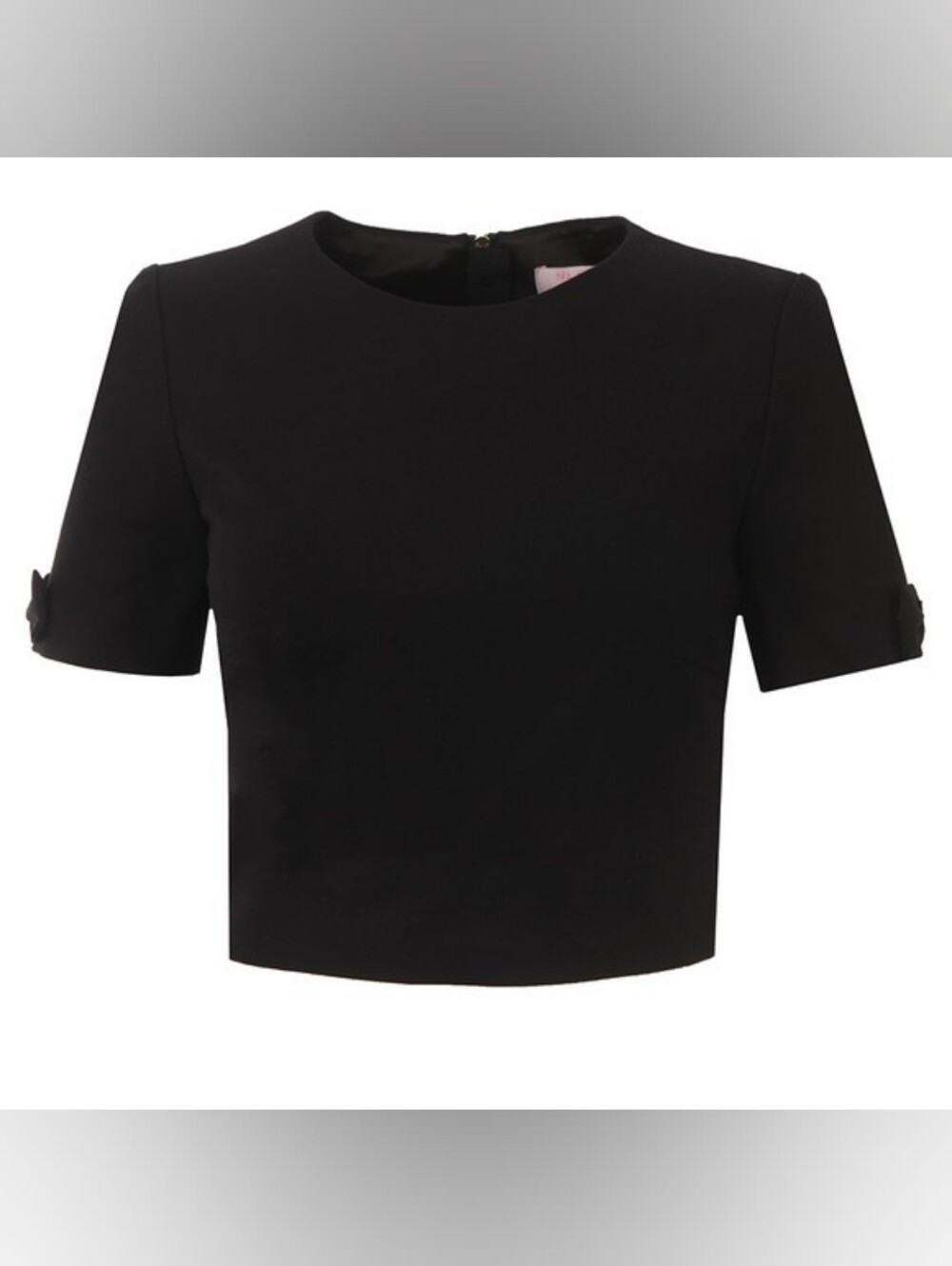 NWT TED BAKER Gayl Bow Detail Crop Top Size 4 /US 10